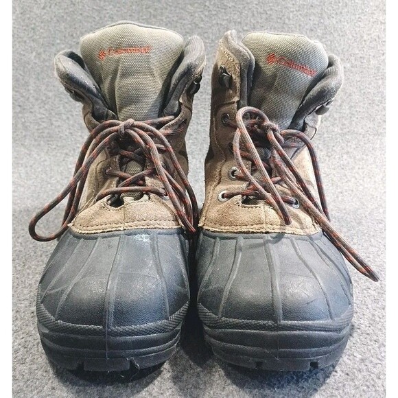 Columbia Men\'s Falmouth Boots Size 12 Hiking Working Duck Brown YM-1207-223 main image 16